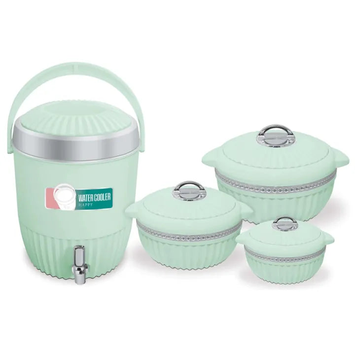 Arizona Wedding Hotpot & Water Cooler Set 4 PCS – Premium Insulated Serving Set for Home & Events