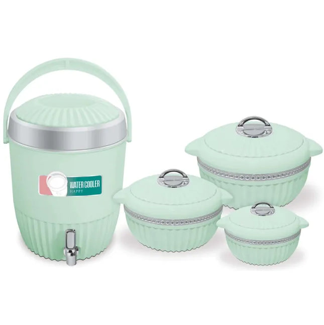 Arizona Wedding Hotpot & Water Cooler Set 4 PCS – Premium Insulated Serving Set for Home & Events