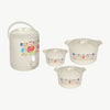 Happy House 4 PCS Hotpot & Water Cooler Set – Insulated Food Storage & Beverage Dispenser Set for Home & Kitchen